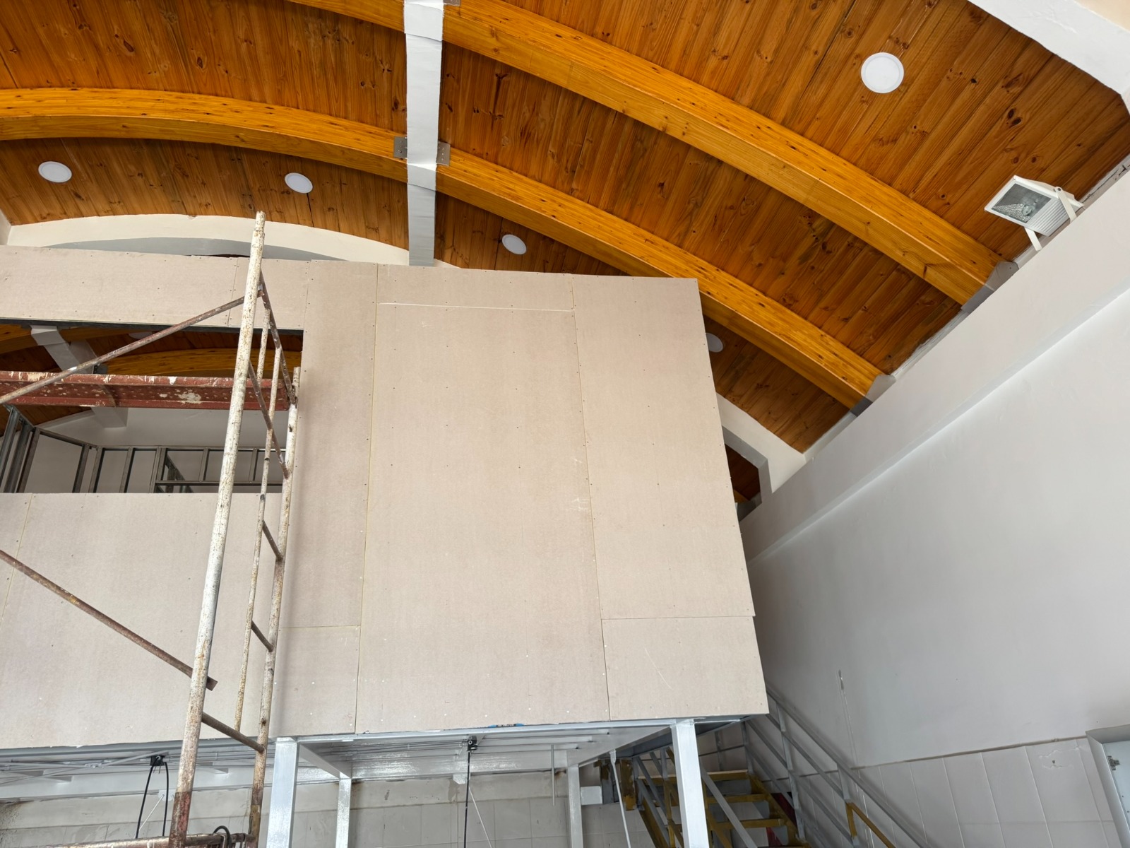 Proyecto exterior en terminación